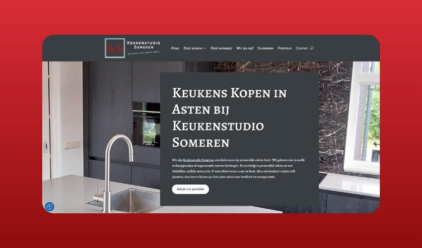 Zoekmachine optimalisatie Keukenstudio Someren